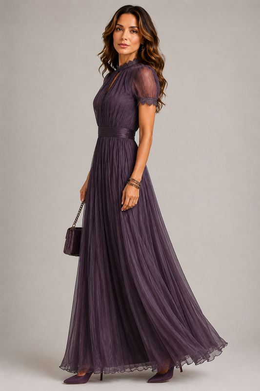 Vestido Ashley Largo Gasa