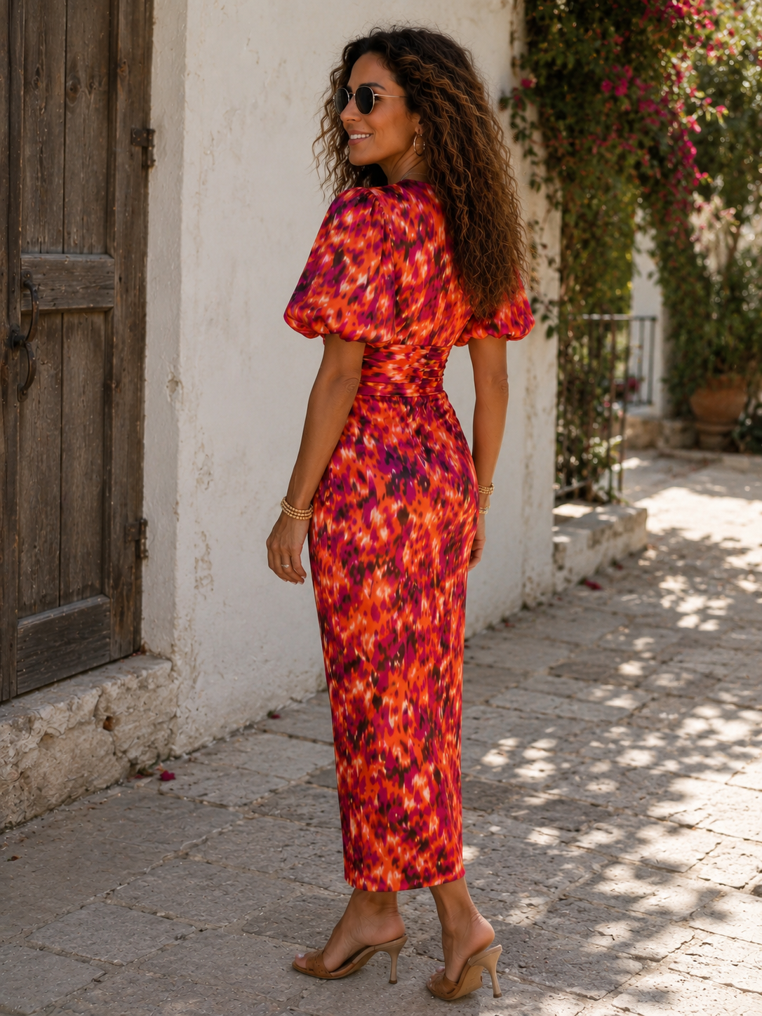 Vestido Carla estampado