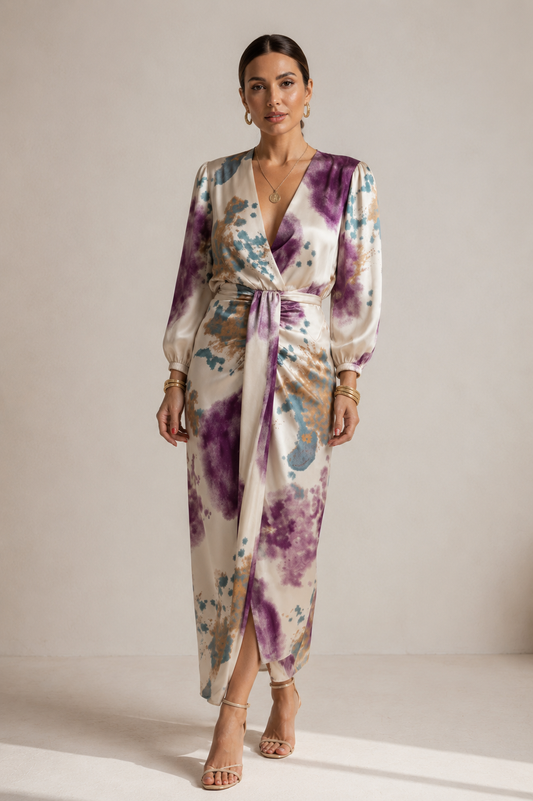 Vestido Selene Corte Cruzado.