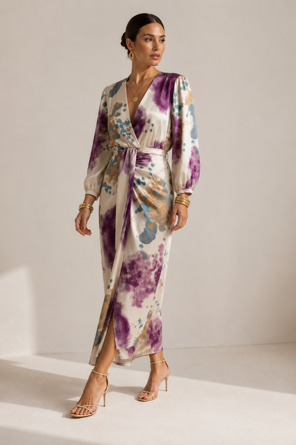 Vestido Selene Corte Cruzado.