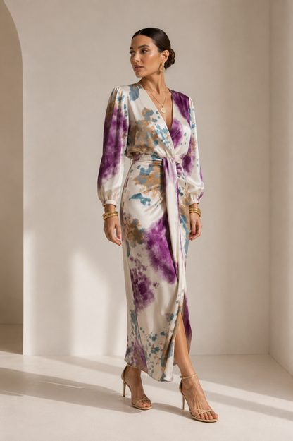 Vestido Selene Corte Cruzado.