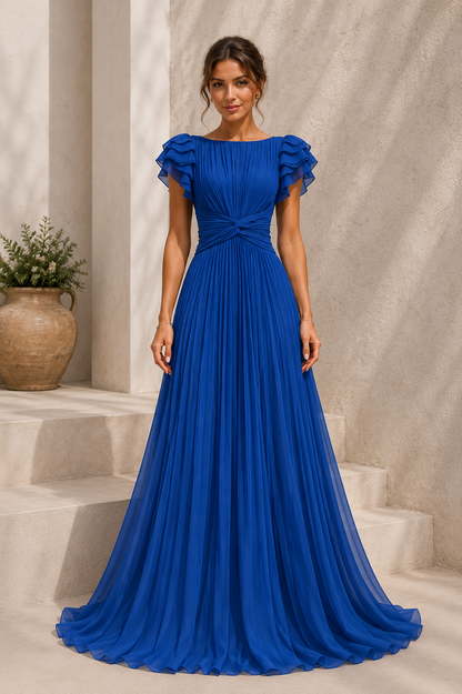 Vestido Rosy Plisado