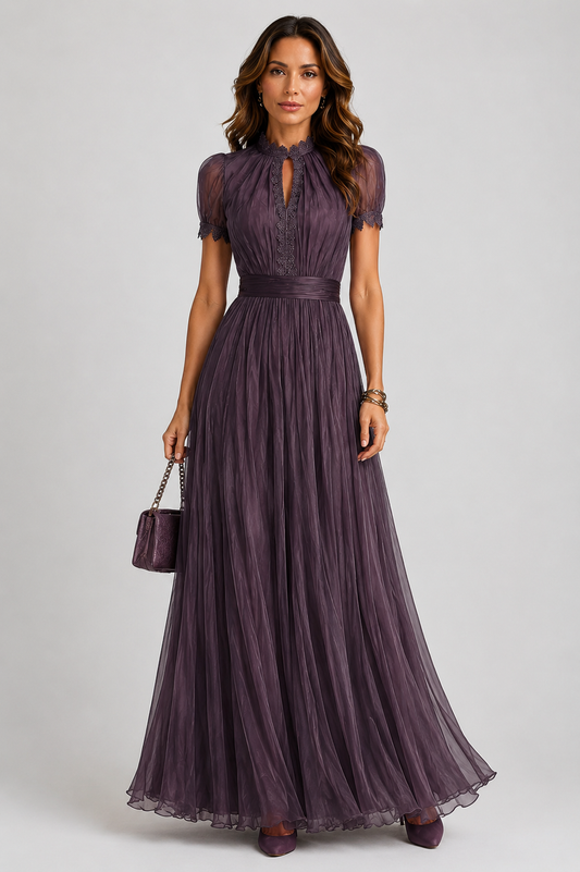 Vestido Ashley Largo Gasa