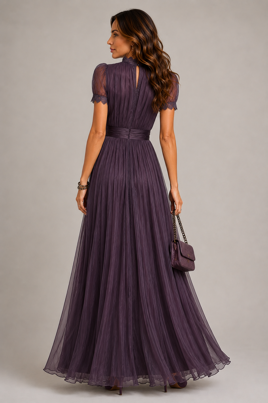 Vestido Ashley Largo Gasa