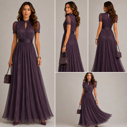 Vestido Ashley Largo Gasa
